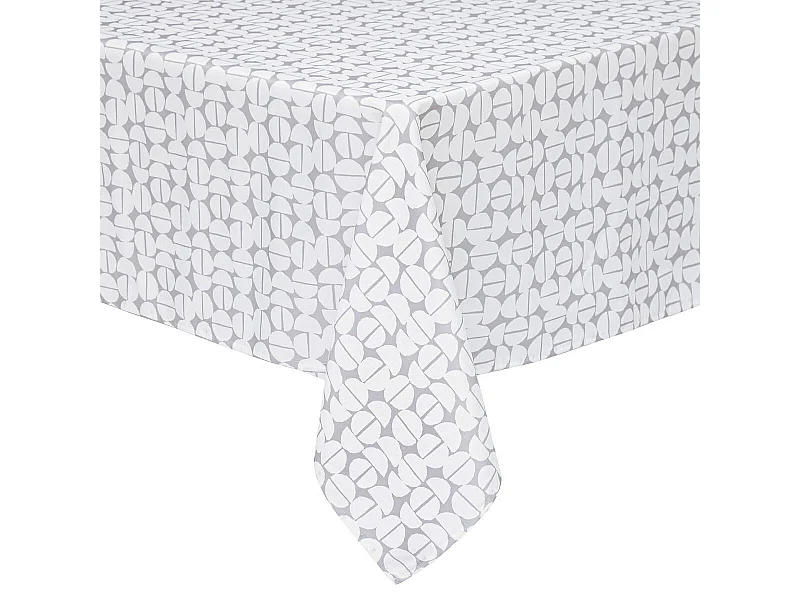 Nappe Antitache Imprimé "Yahto" 140x240cm Beige