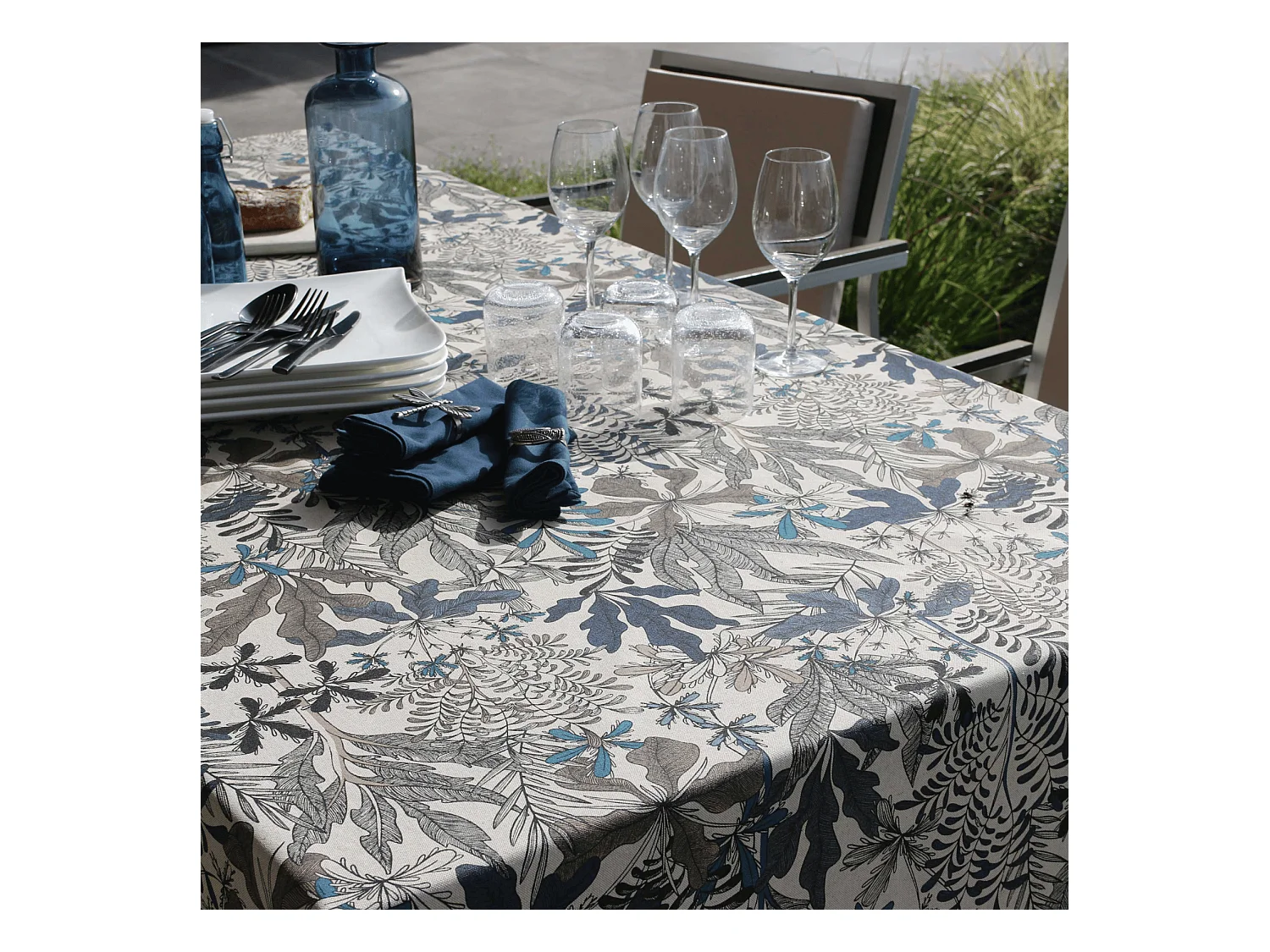 Nappe rectangulaire anti tâches extérieur