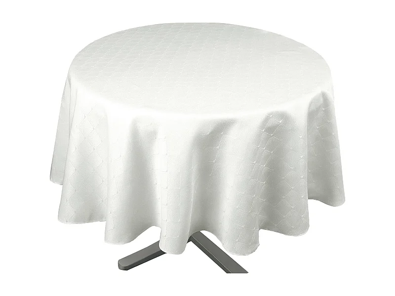 Nappe ronde extérieure esprit bord de mer