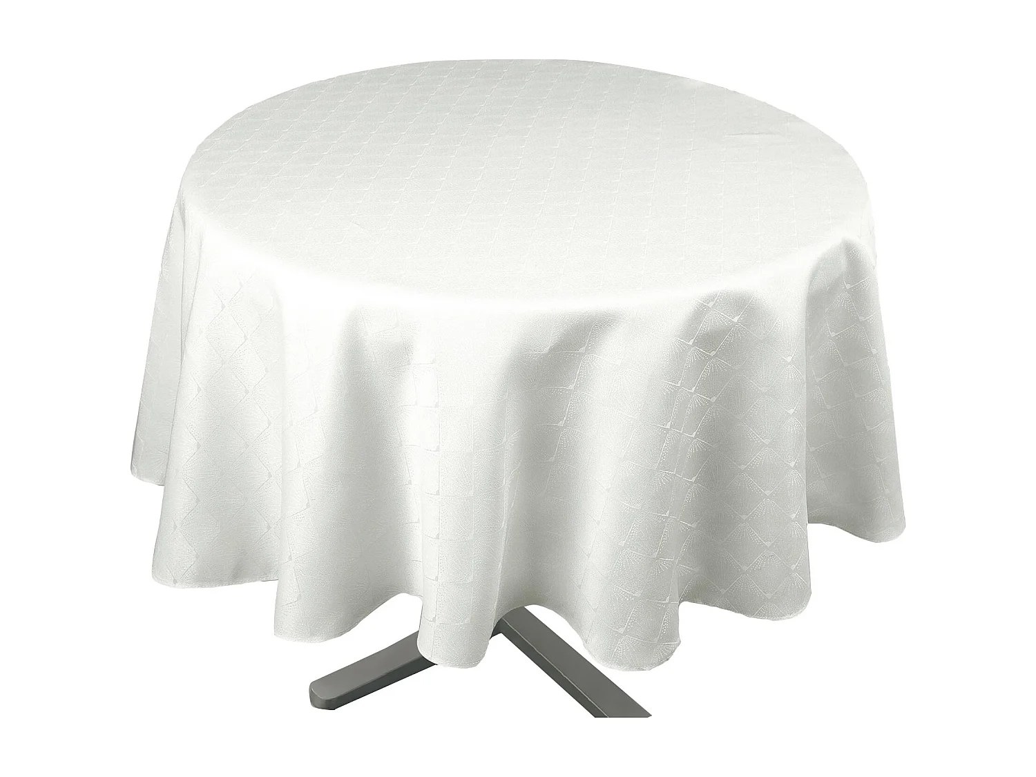 Nappe ronde extérieure esprit bord de mer