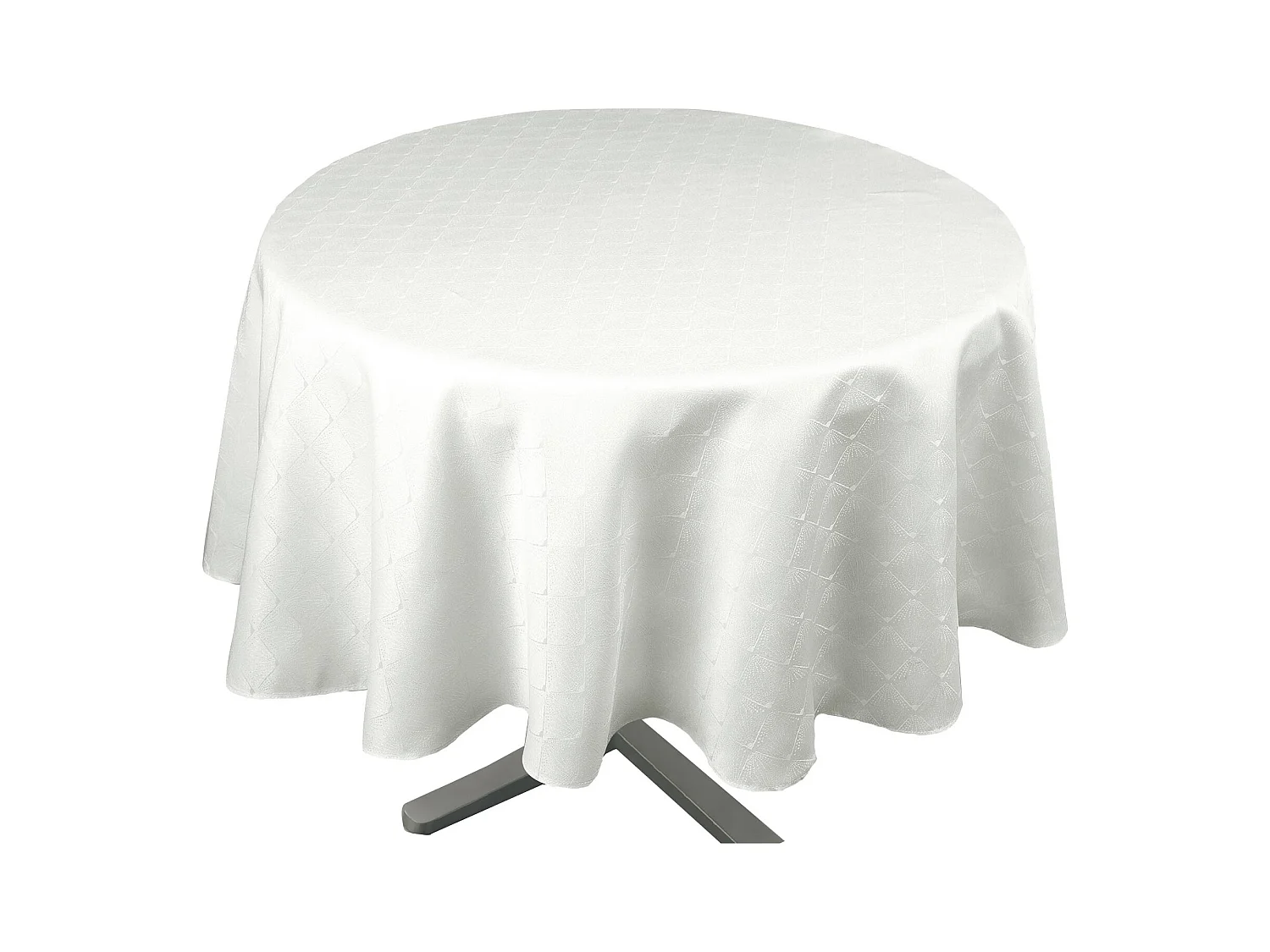 Nappe ronde extérieure esprit bord de mer
