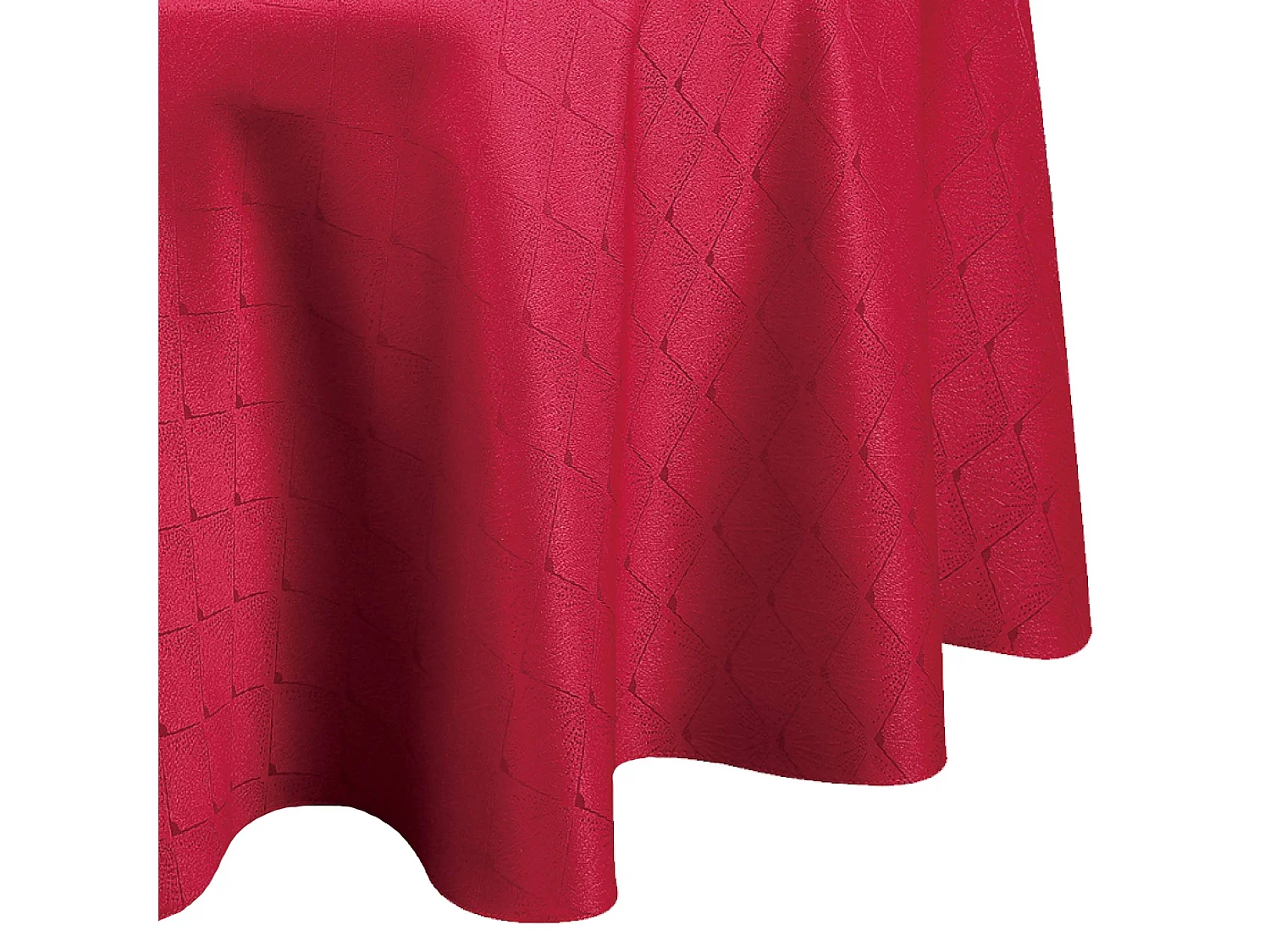 Nappe ronde extérieure esprit bord de mer