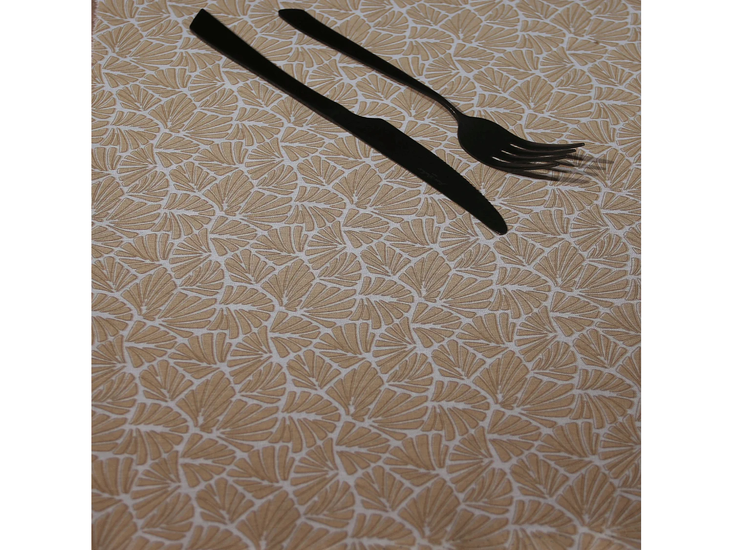 Rechteckige Tischdecke aus 100% beschichtetem Baumwolle