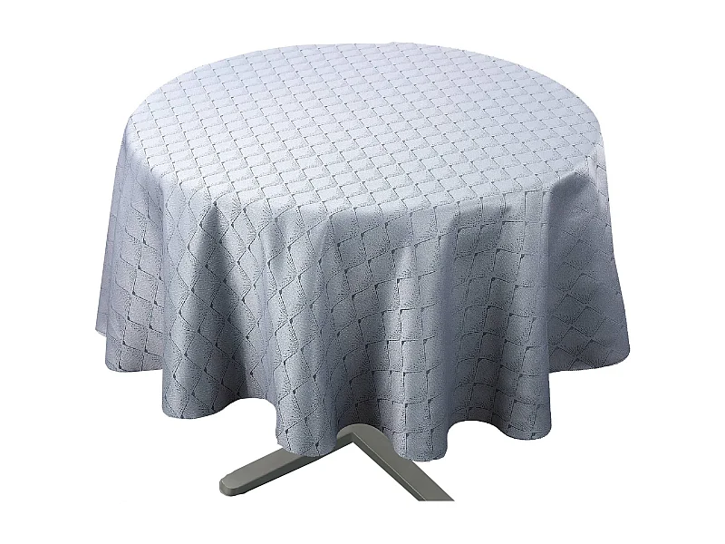 Nappe ronde extérieure esprit bord de mer