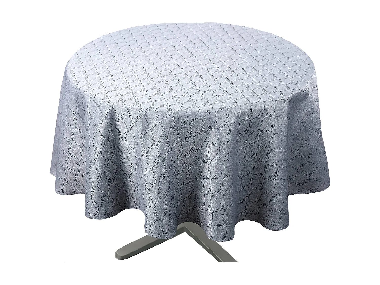 Nappe ronde extérieure esprit bord de mer