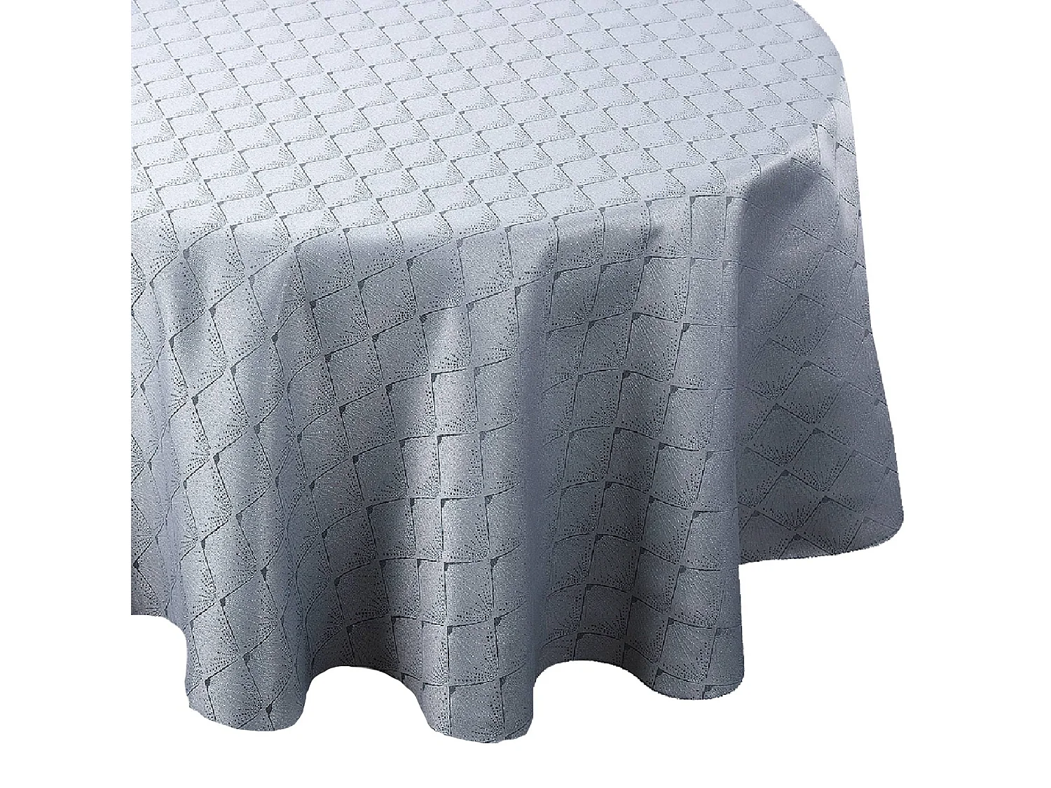 Nappe ronde extérieure esprit bord de mer