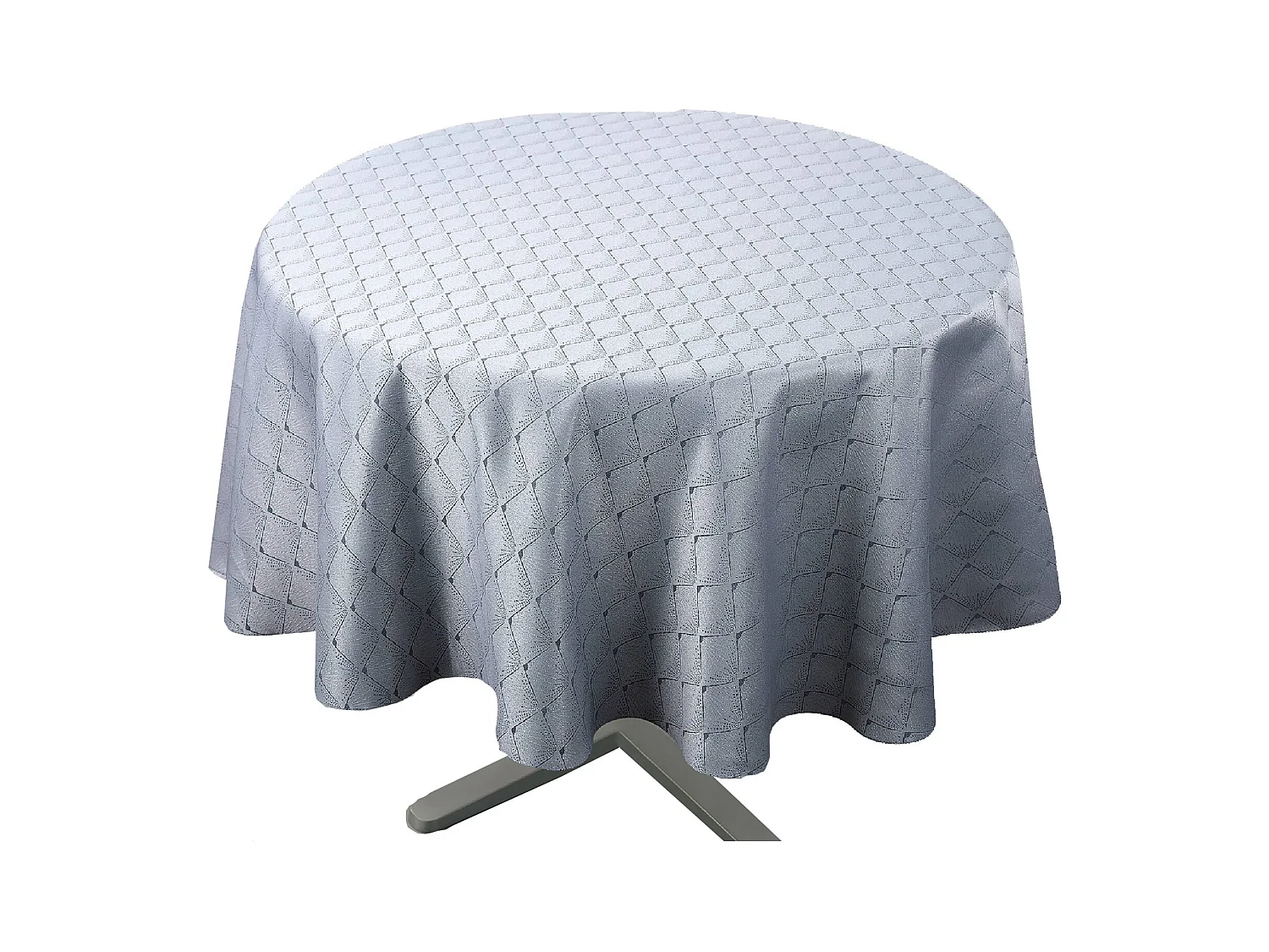 Nappe ronde extérieure esprit bord de mer