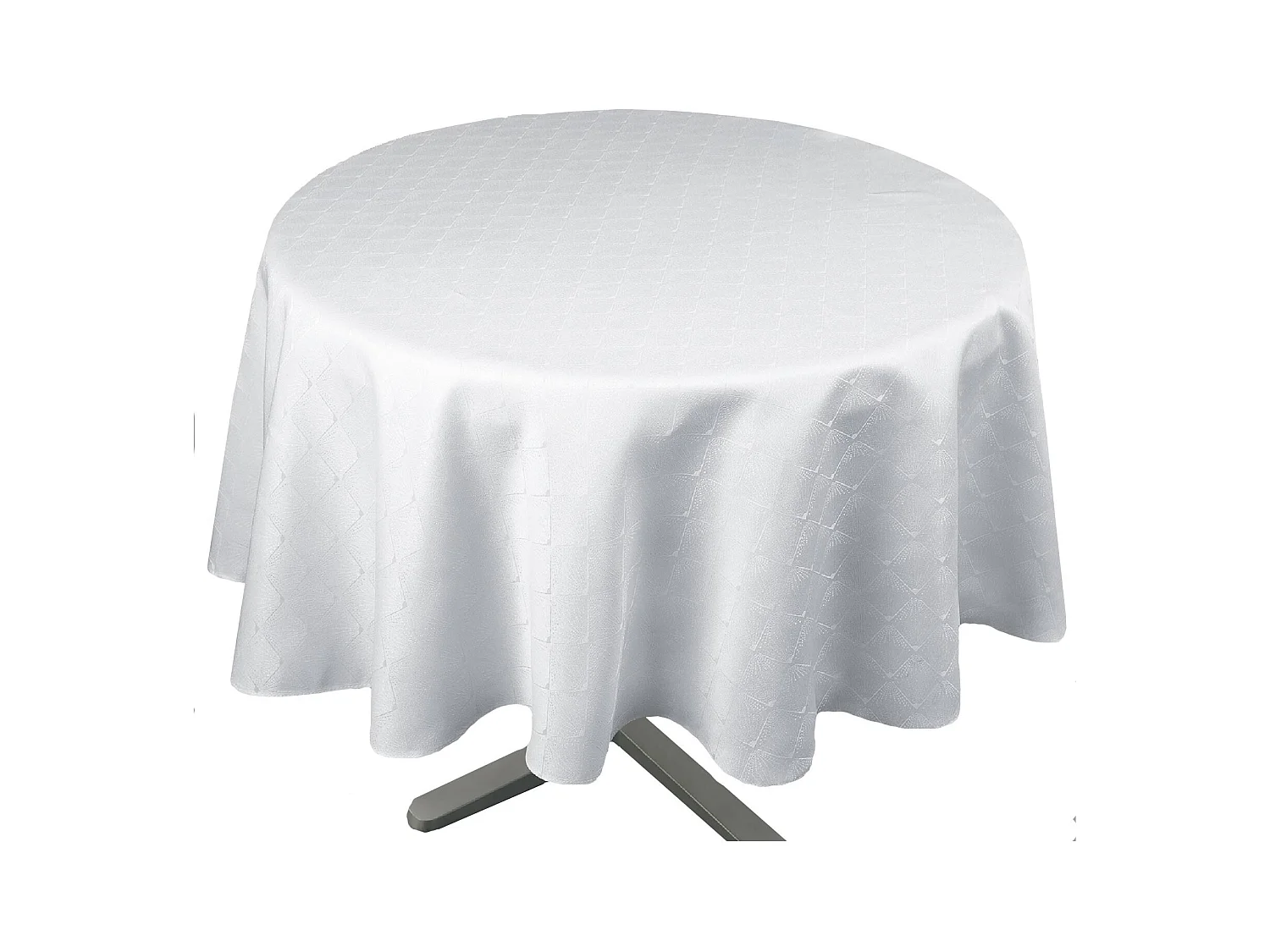 Nappe ronde extérieure esprit bord de mer