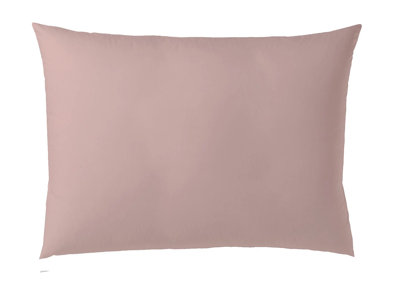 Lot de 2 taies d'oreiller en 100% coton peigné