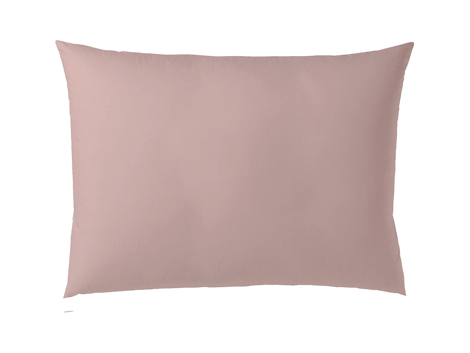 Lot de 2 taies d'oreiller en 100% coton peigné