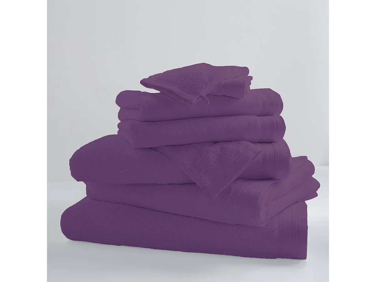 Toalla de baño lisa y colorida 100x150 cm