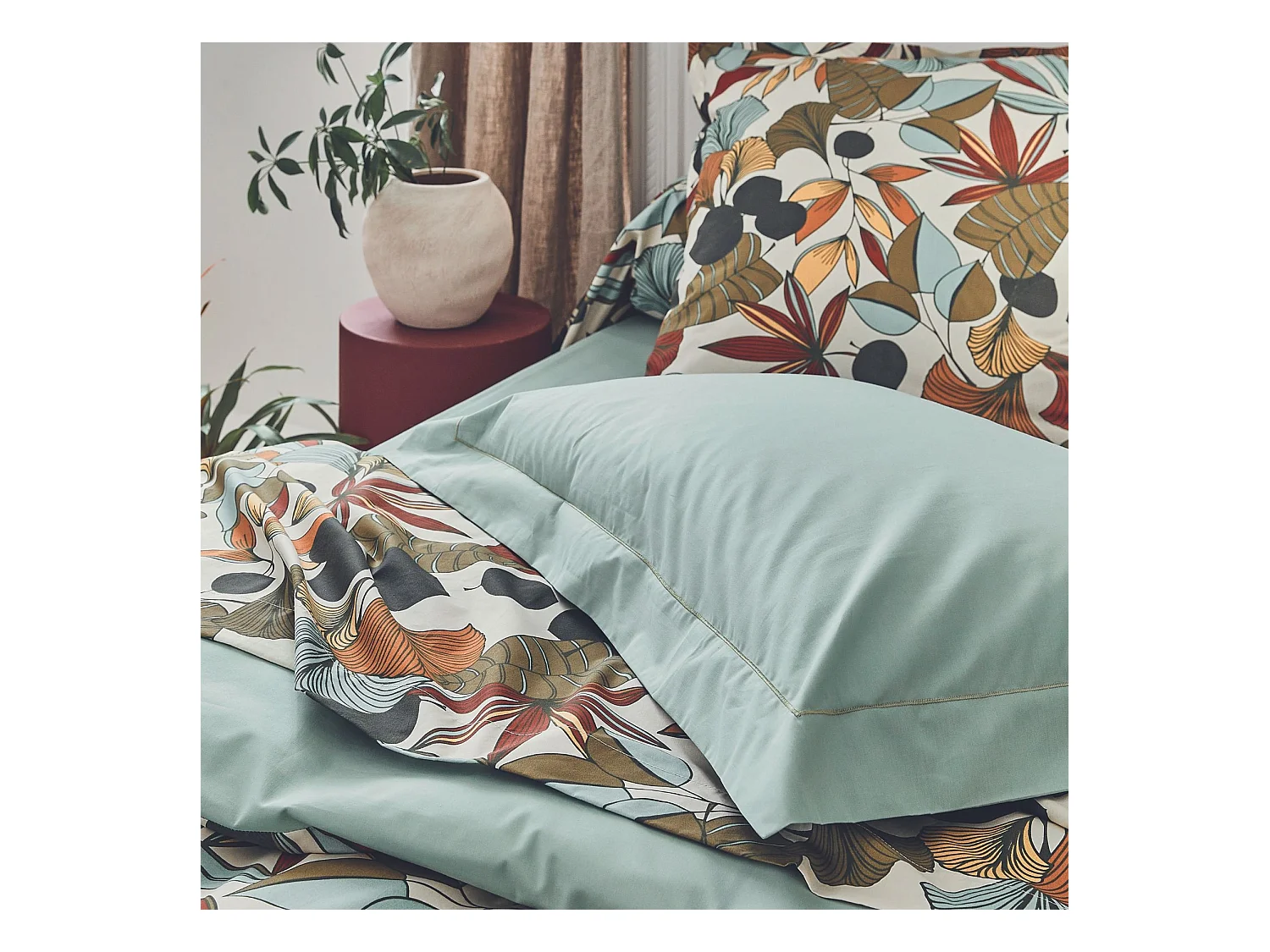 Drap plat esprit nature