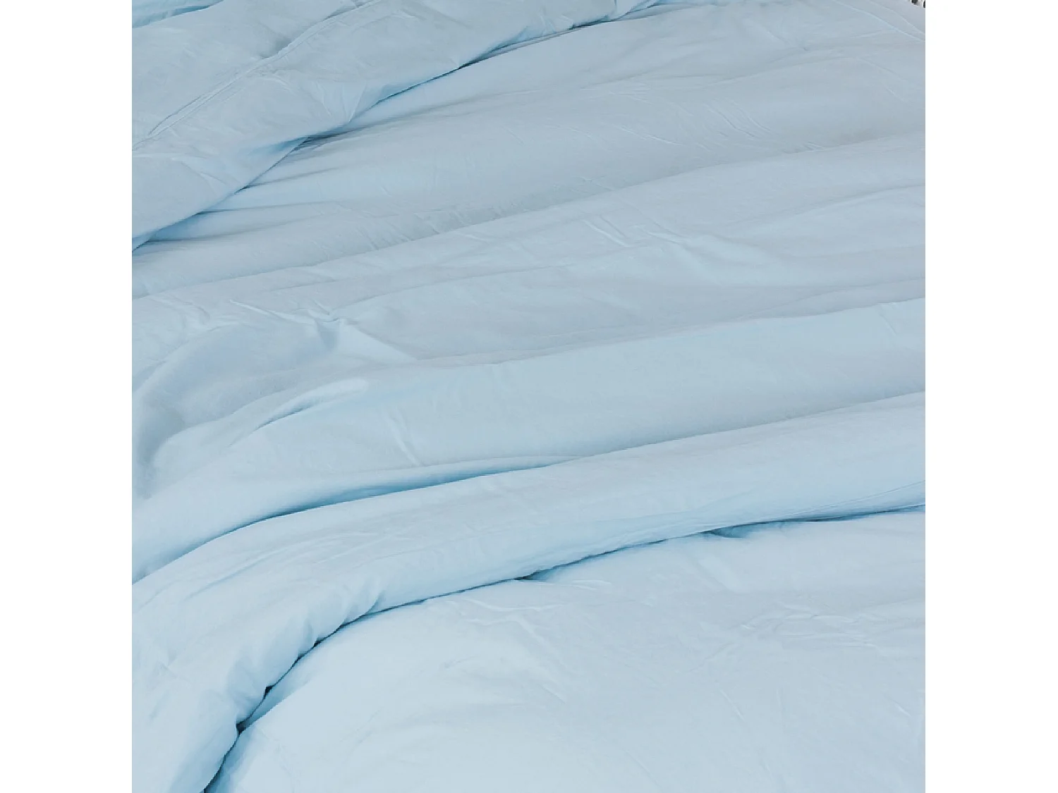 Drap Plat en Coton Lavé