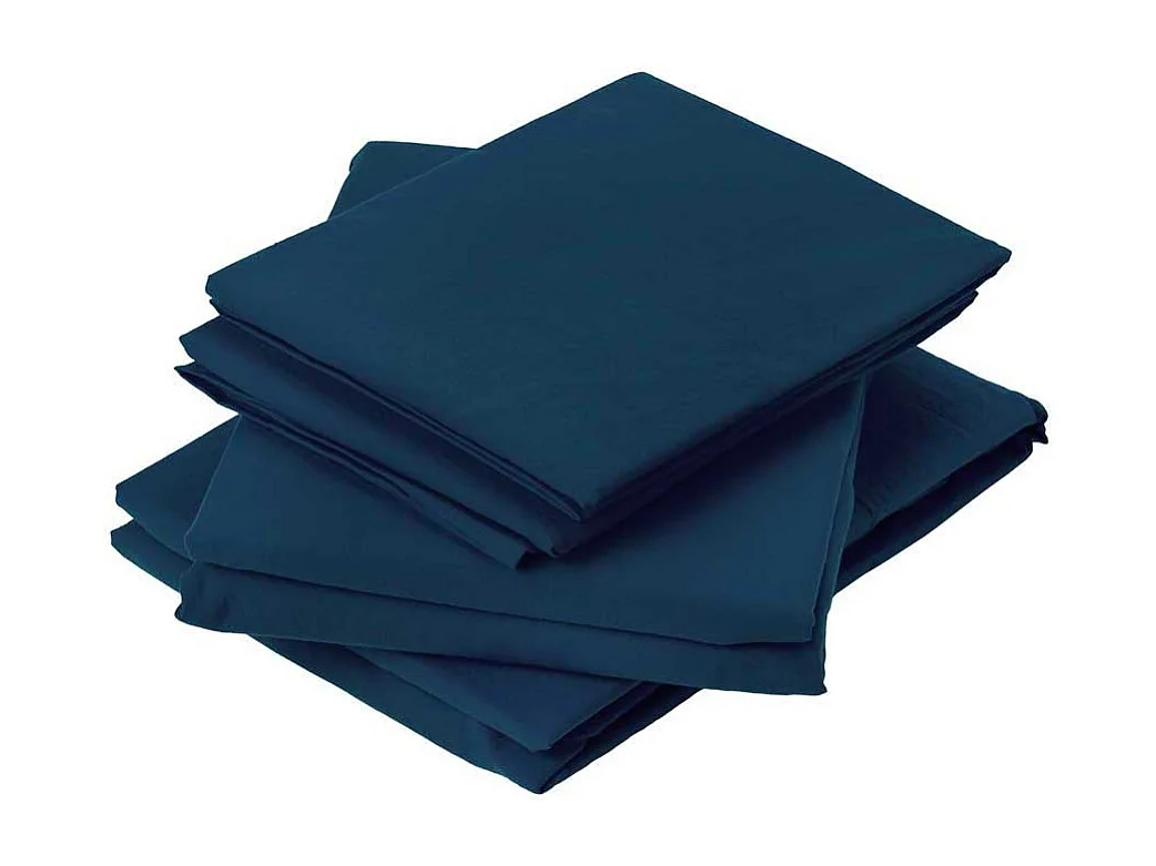 Sábana plana en algodón lavado 180 x 290 cm