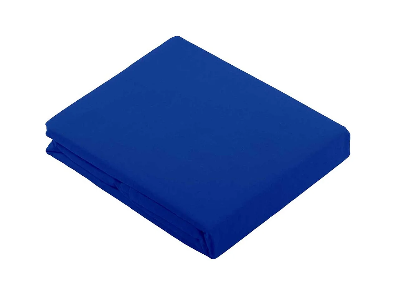 Drap Plat Uni en 100 % Coton