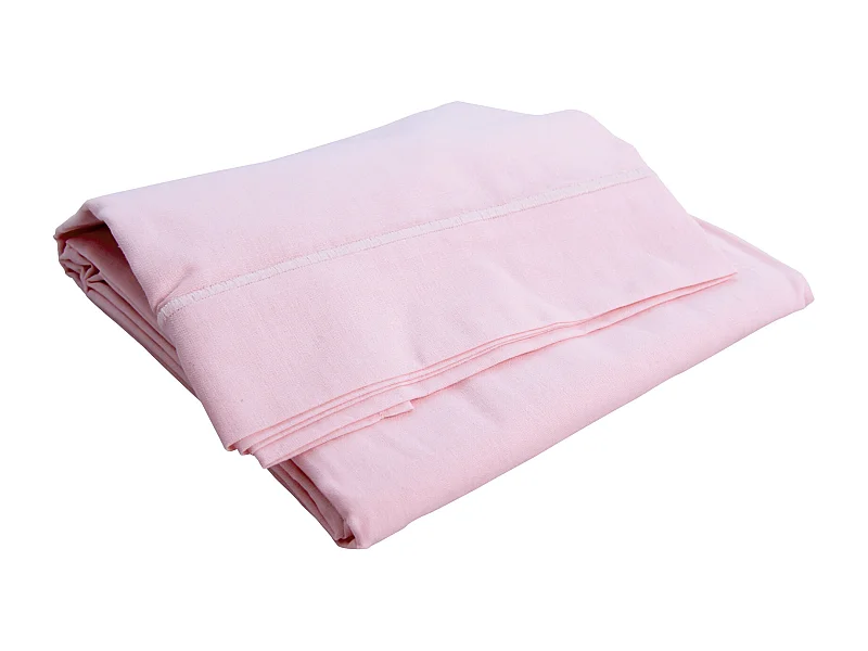 Drap plat avec point bourdon