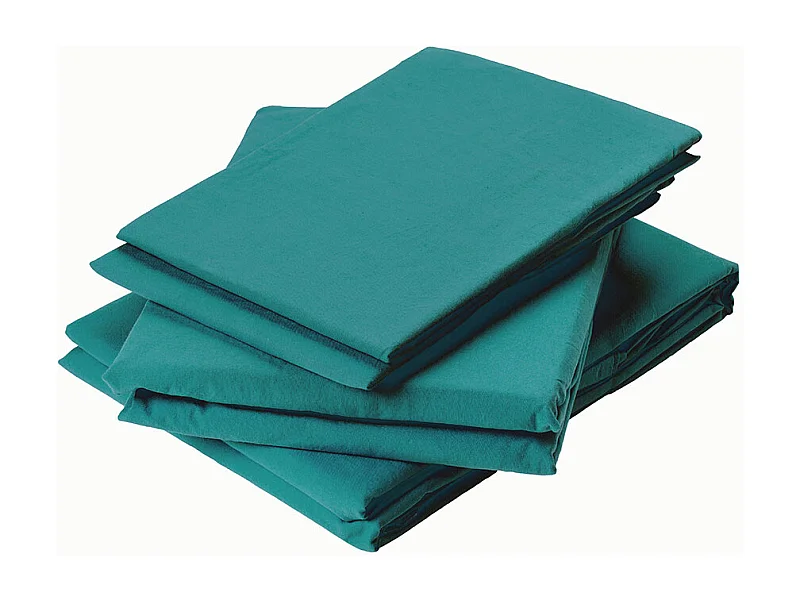 Sábana plana en algodón lavado 240 x 290 cm