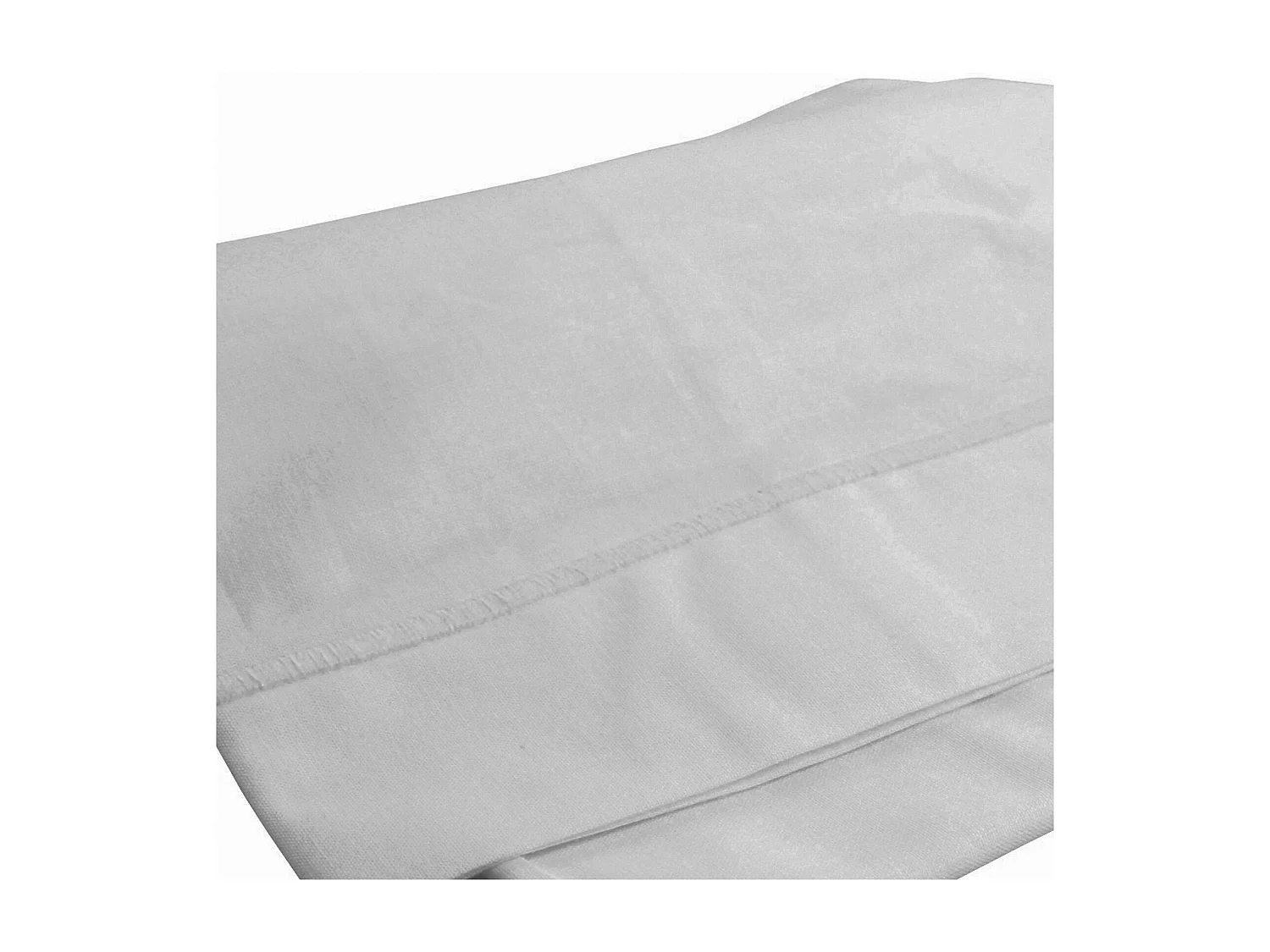 Drap plat avec point bourdon