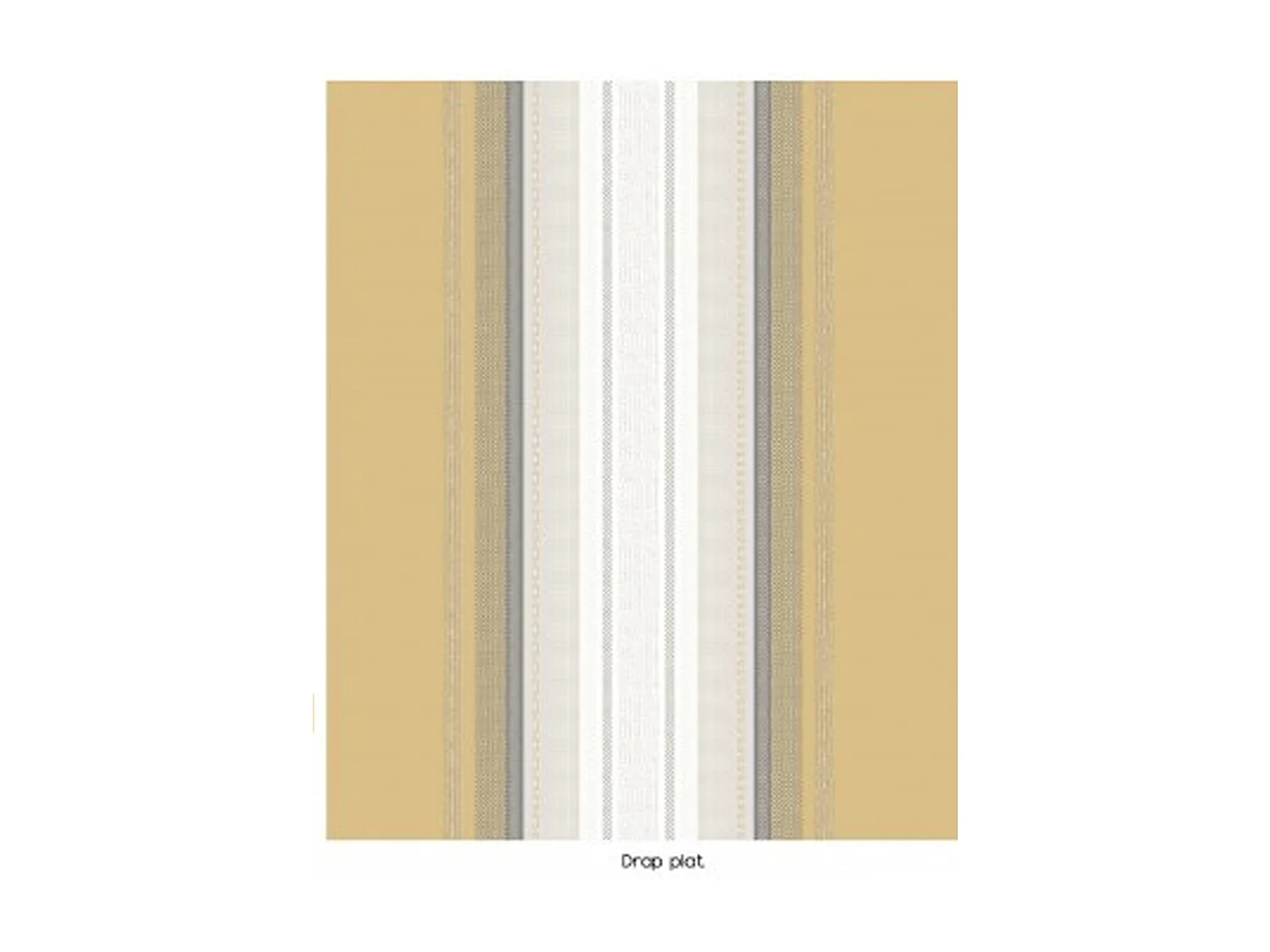 Sábana plana de algodón percal con estilo étnico chic 240 x 310 cm