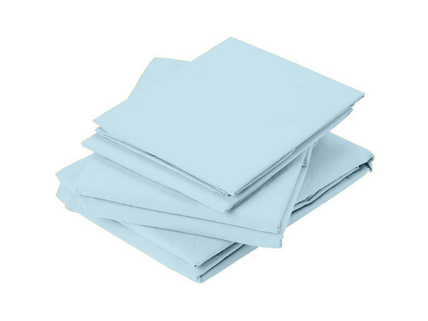 Drap Plat en Coton Lavé