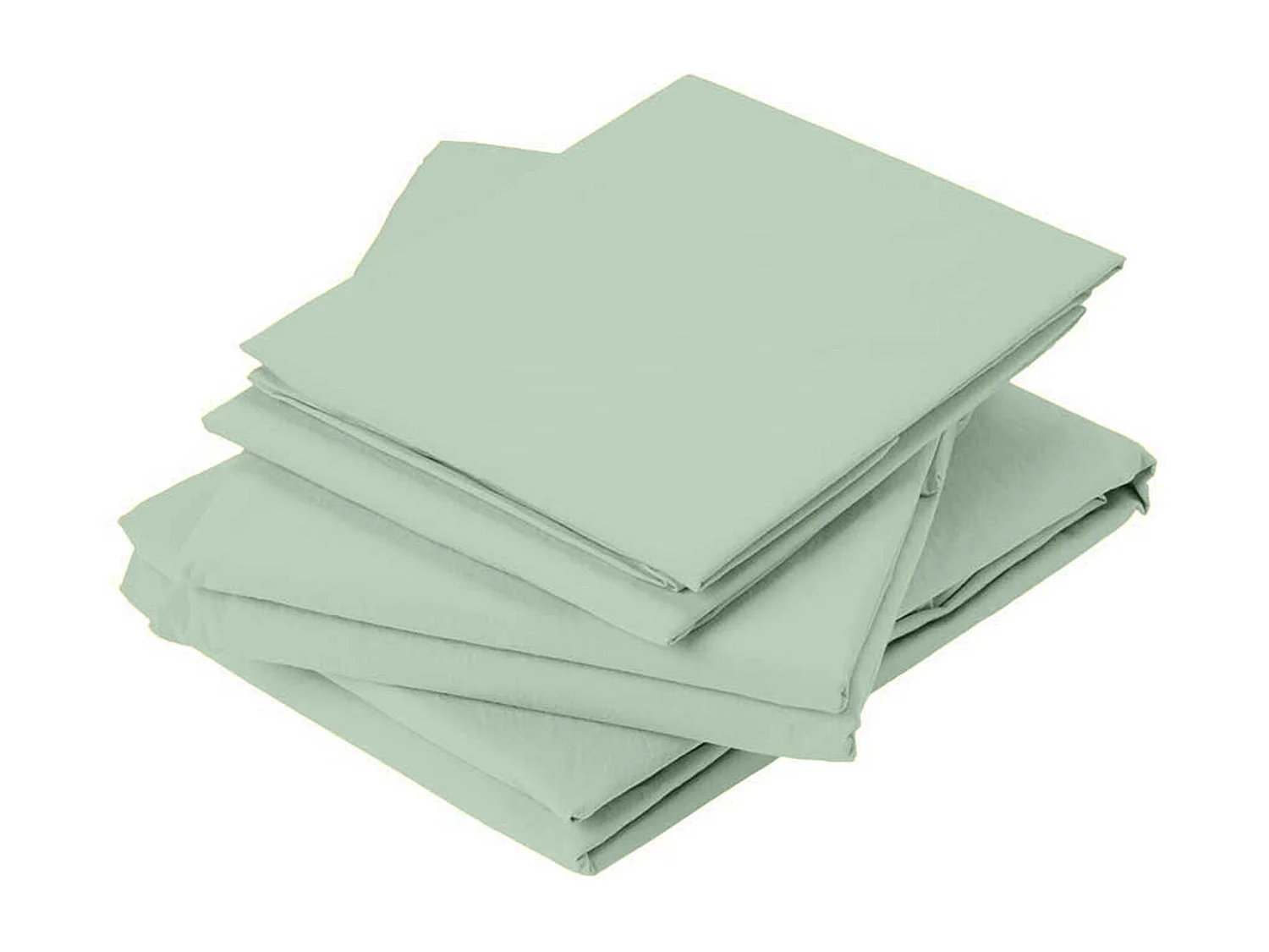 Sábana plana en algodón lavado 270 x 290 cm