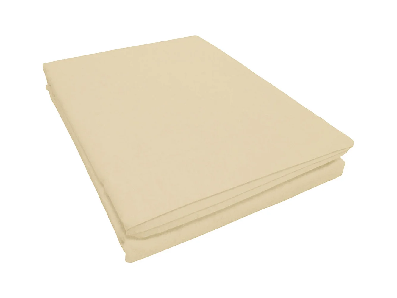 Drap percale de coton 180 x 290 cm uni