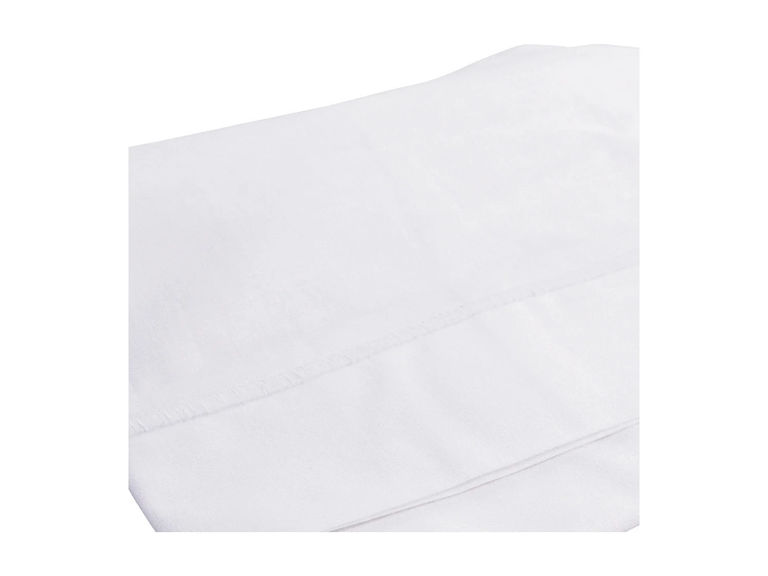 Drap plat avec point bourdon