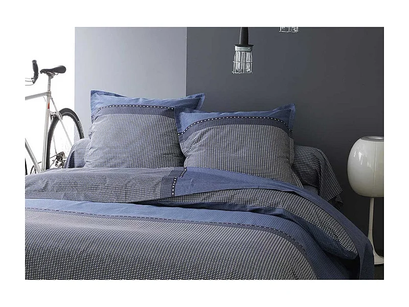 Drap Plat en Satin de Coton