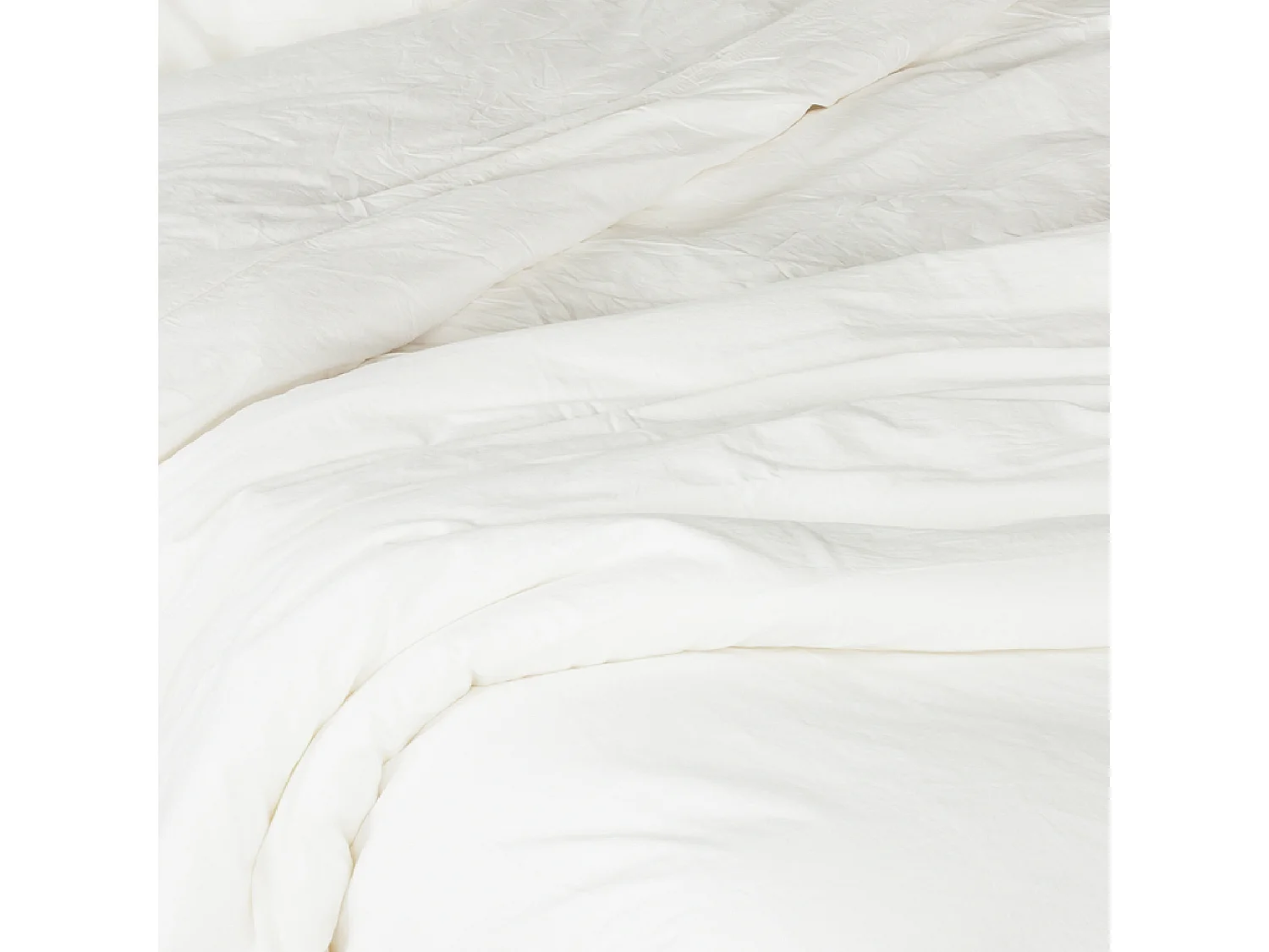 Sábana plana en algodón lavado 240 x 290 cm