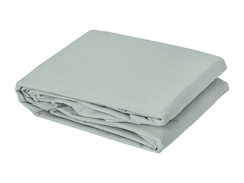 Sábana plana algodón lavado Cap Ferret 270 x 290 cm