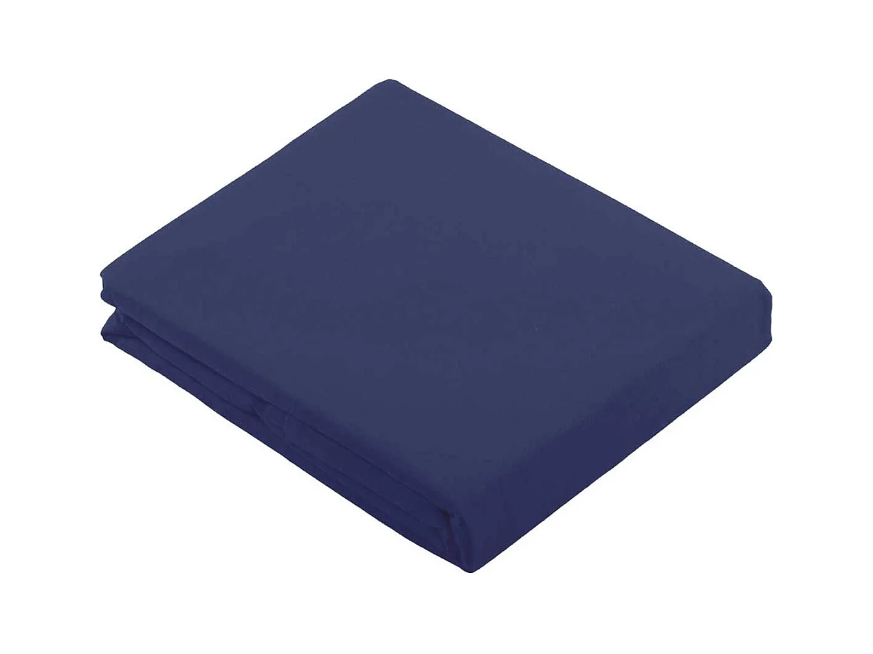 Drap Plat Uni en 100 % Coton