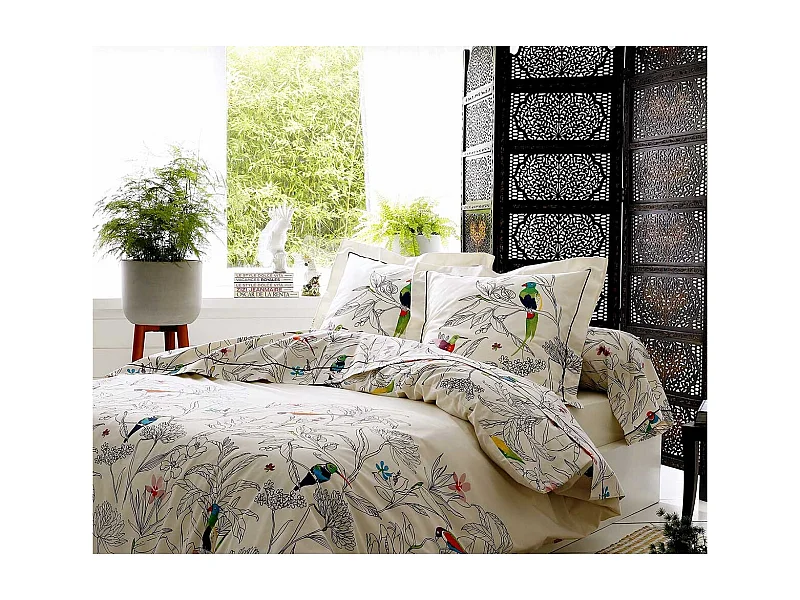 Drap plat faune et flore