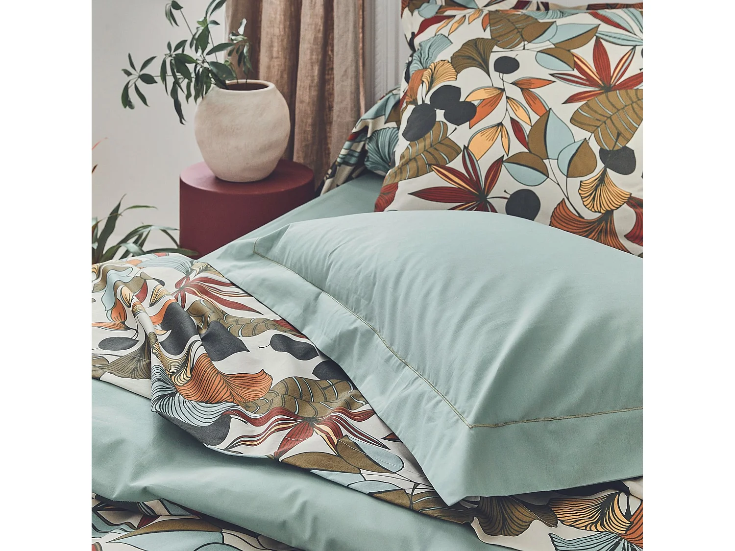 Drap plat esprit nature