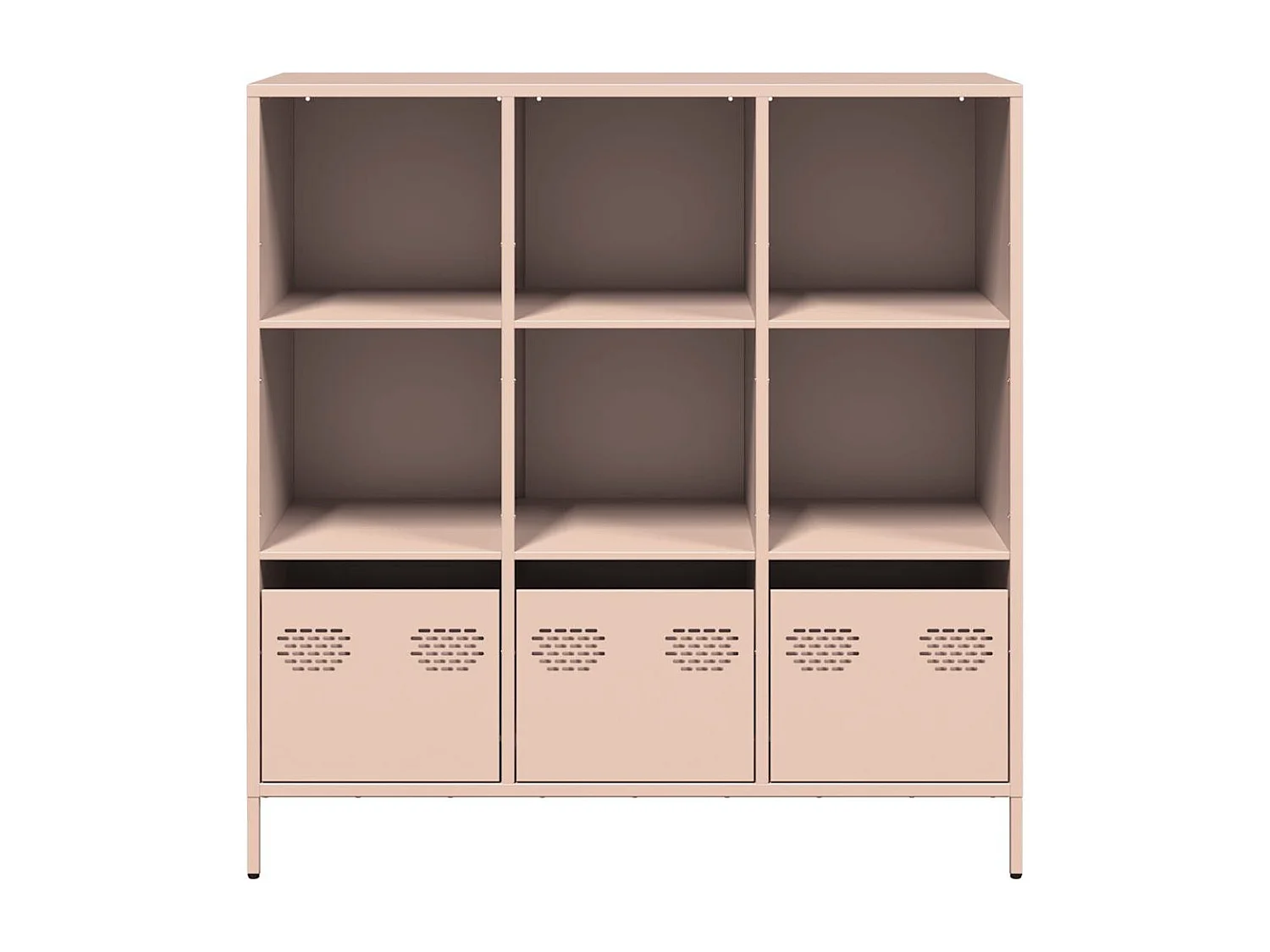 Highboard Rosa 101,5x39x103,5 cm Stahl