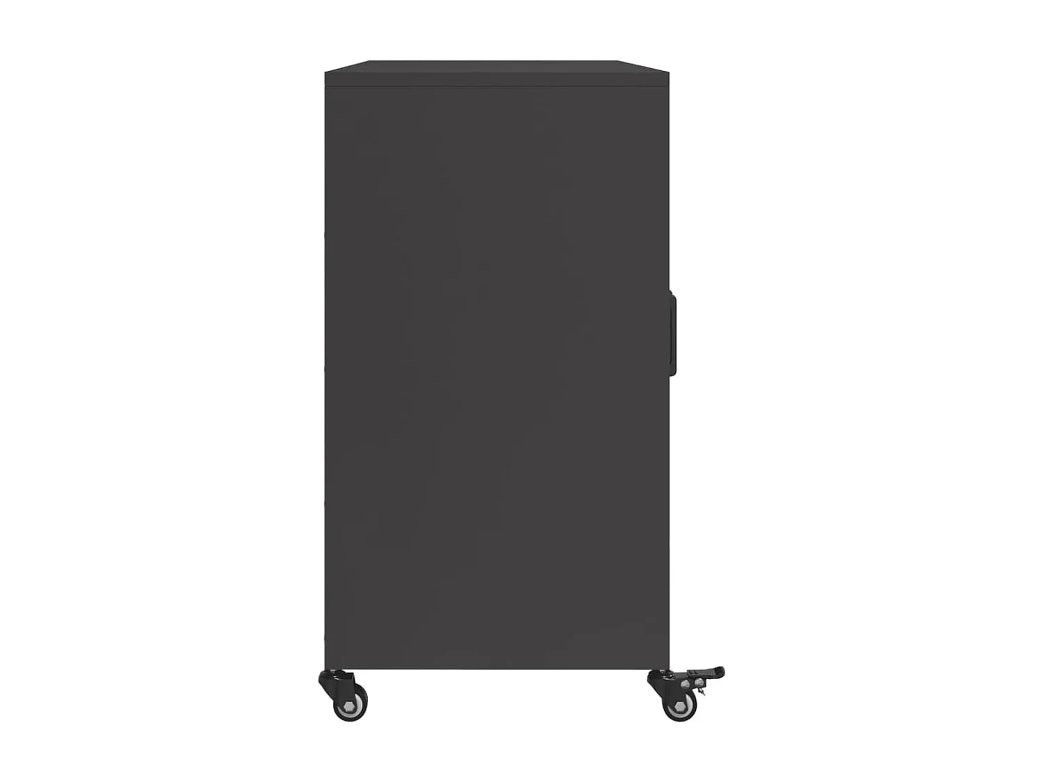 Aparador 100,5x39x72 cm aço preto