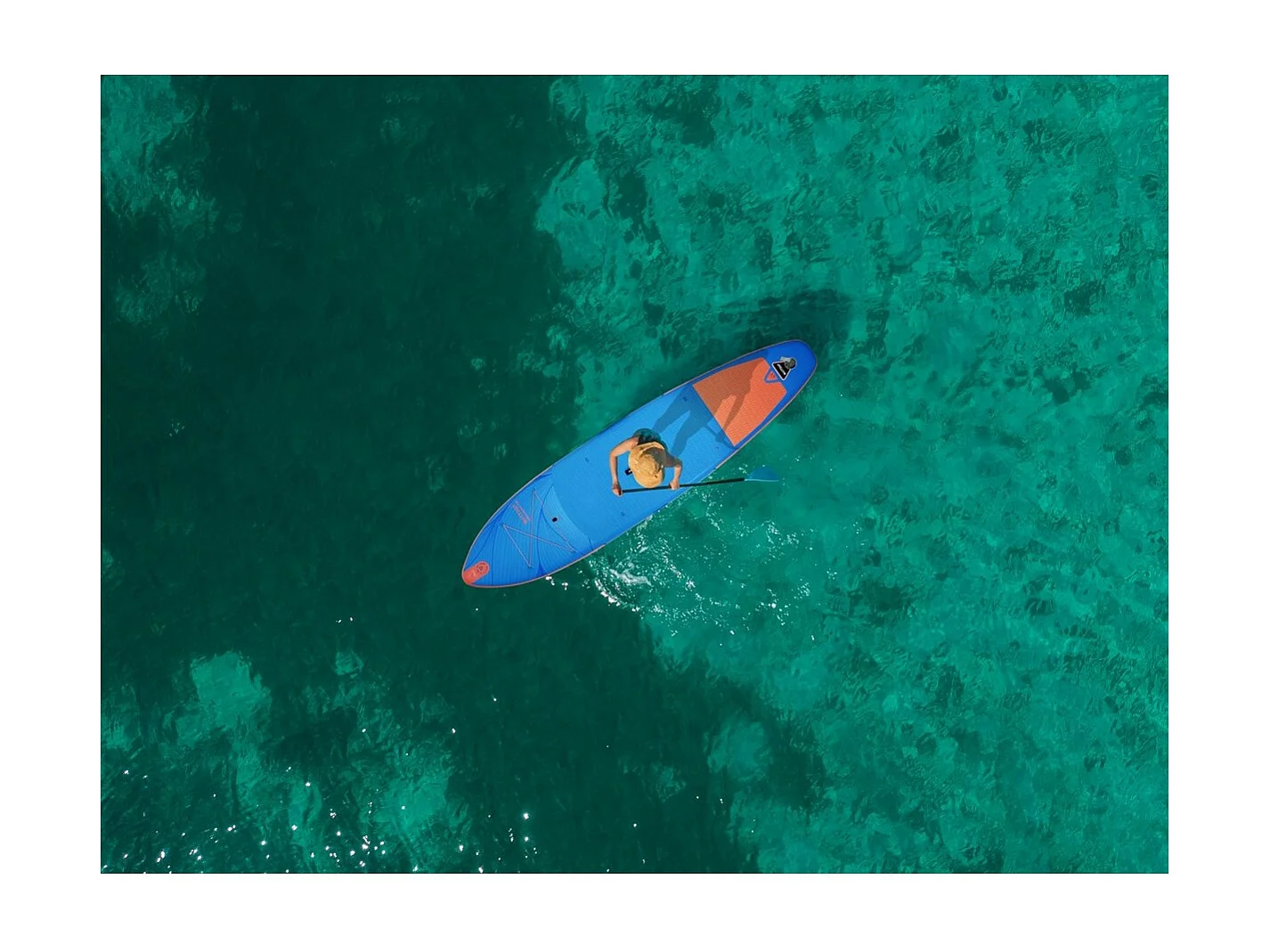 Gonfiabile Sup WATTSUP ESPADON 11'8 - 355x86x15cm Punto Goccia - Confezione Pagaia Guinzaglio Pompa Borsa da Trasporto