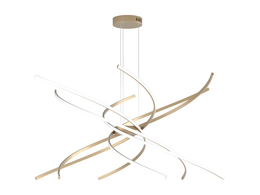 Sospensione D.100 Cm. Gold Cct 3000+4000K