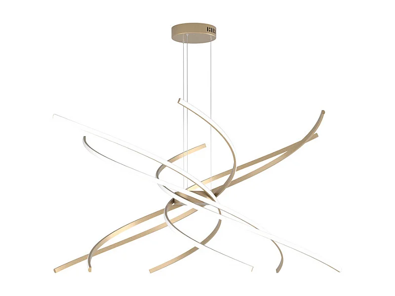 Sospensione D.100 Cm. Gold Cct 3000+4000K