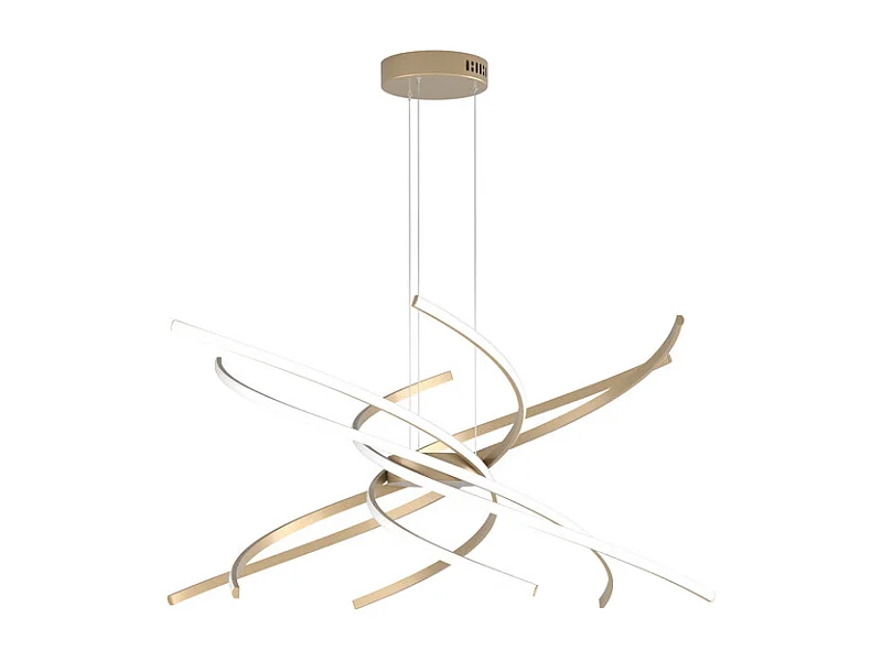 Tornado Sospensione D.80 Cm. Gold Cct 3000+4000K