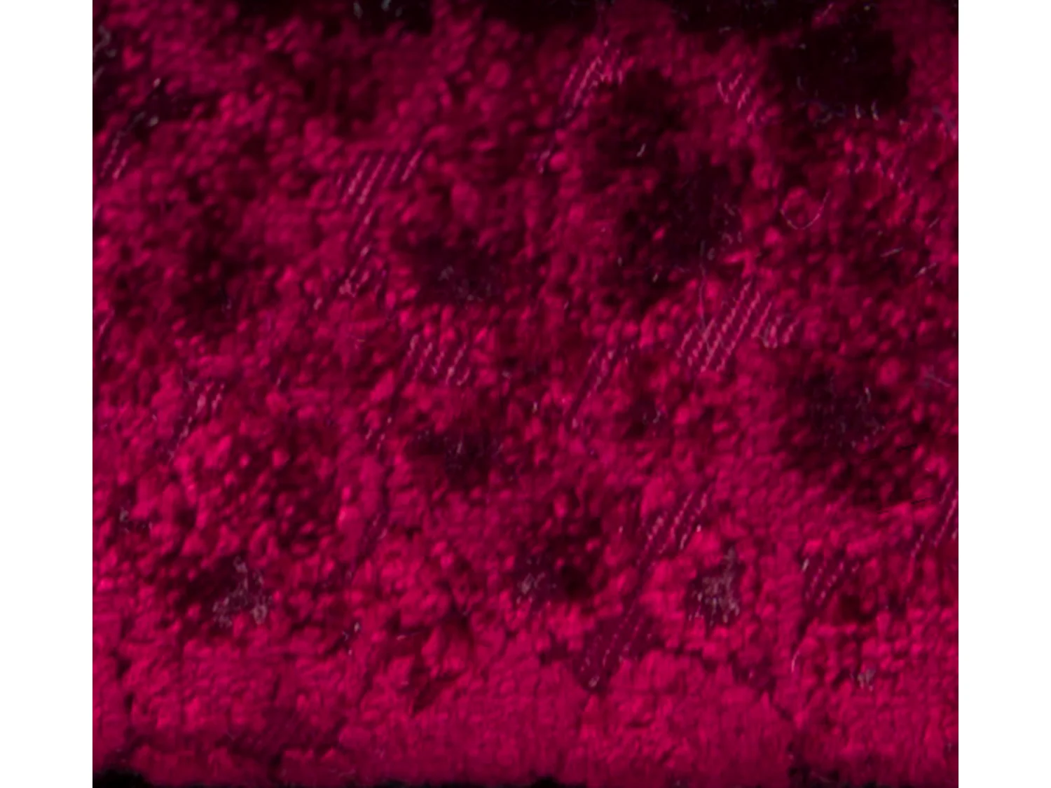 SENSI Fotel Relax z obrotem 360° i funkcją kołysania – Poduszka z pianki Lux, Bordeaux, 104x46x119 cm