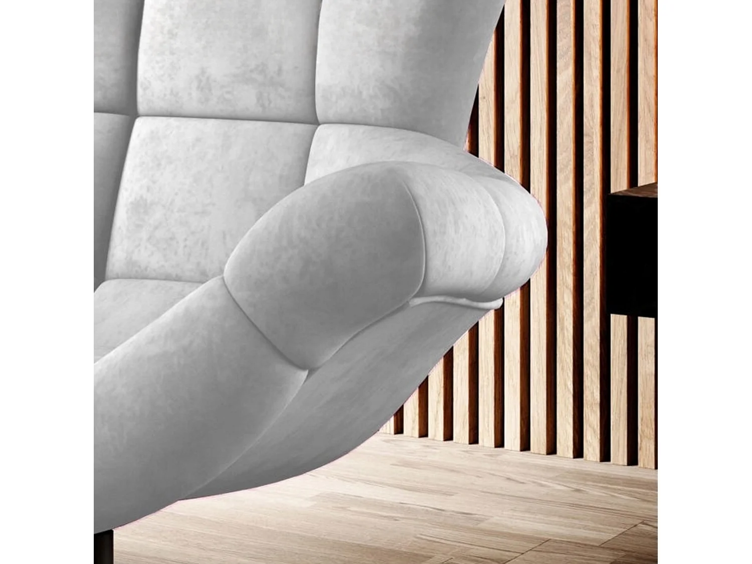 SENSI Relaxfauteuil met 360° draaibaar en schommelfunctie – Lux-schuimkussen, Essen, 104x46x119 cm