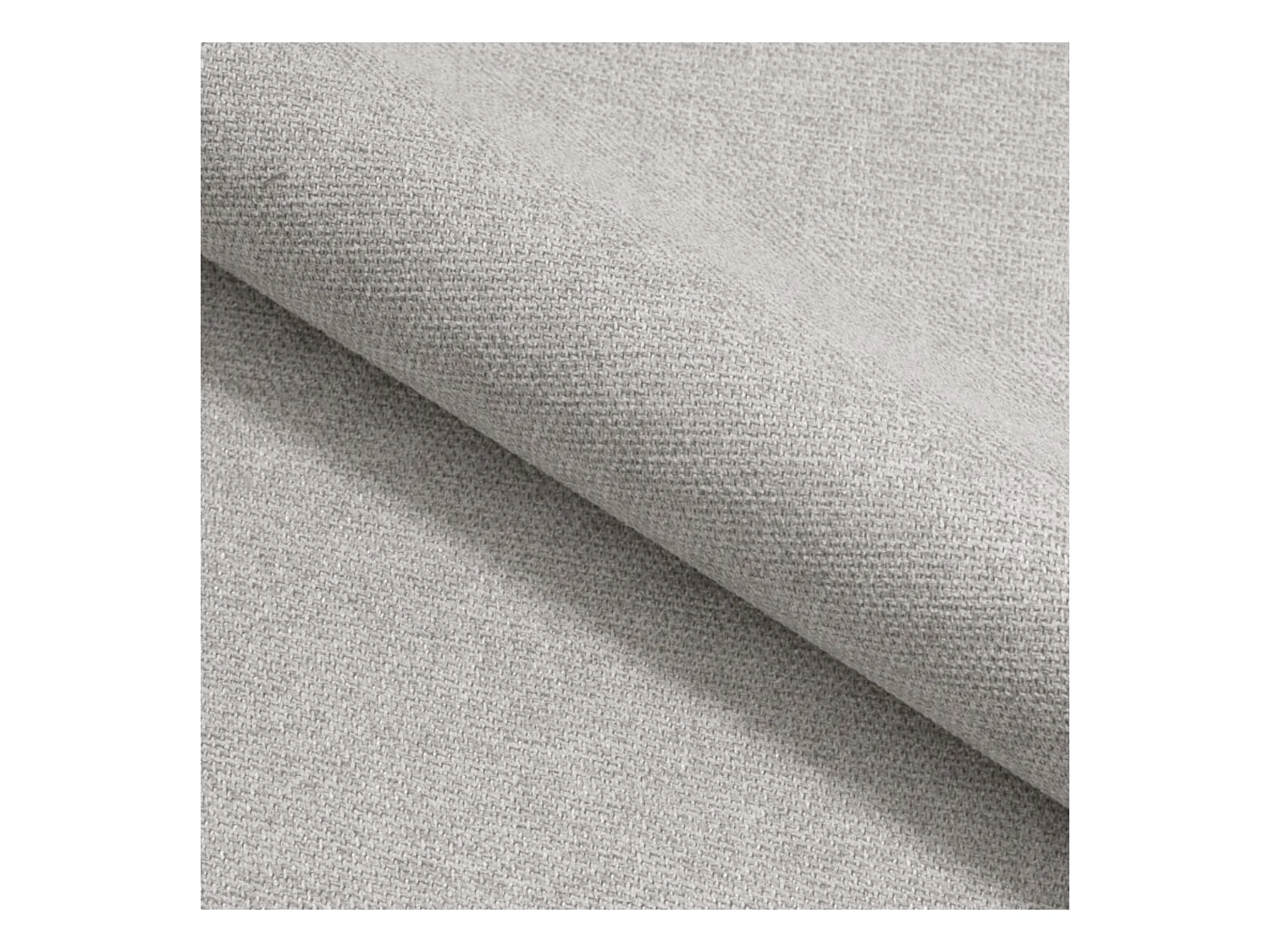 Gepolstertes Continentalbett ALMA – Elegantes Design aus Eichenholz, hochwertige Bonnell-Matratze, Höhe 65 cm, 180x200 cm – Farbe: Hellgrau