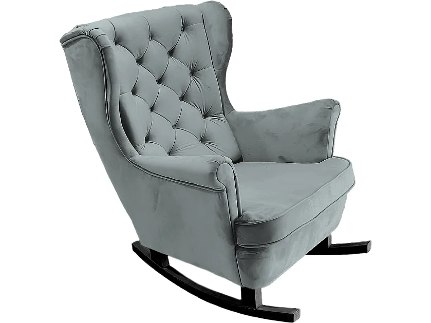 Relaxfauteuil met Gestoffeerde Zitting en Armleuningen, TV Fauteuil 102x81x95cm Asgrijs_29859