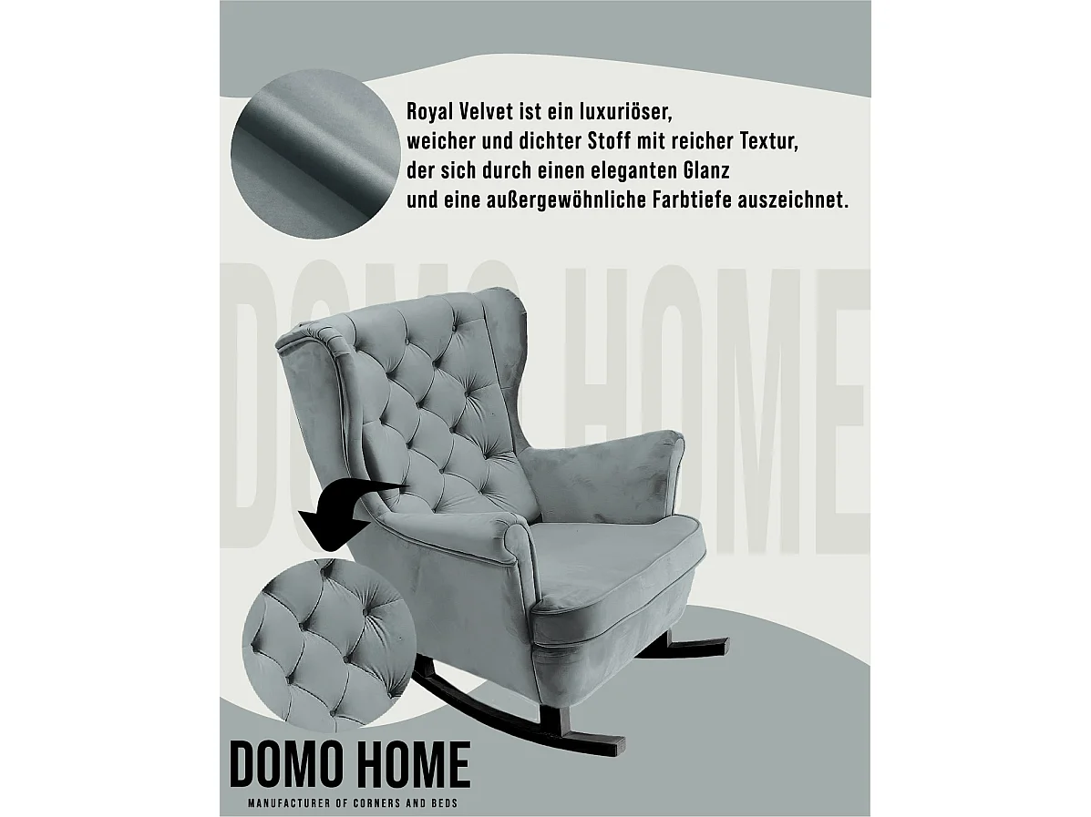 Relaxfauteuil met Gestoffeerde Zitting en Armleuningen, TV Fauteuil 102x81x95cm Asgrijs_29859