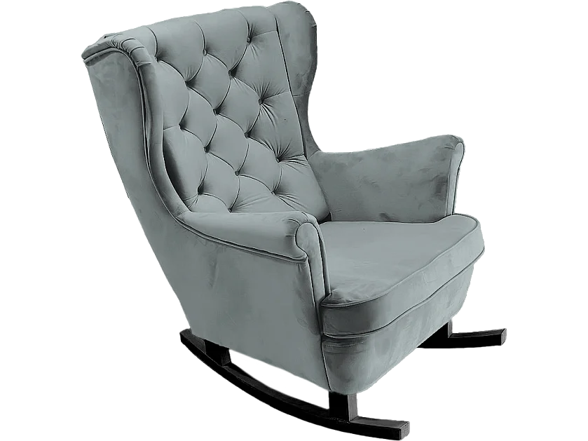 Relaxfauteuil met Gestoffeerde Zitting en Armleuningen, TV Fauteuil 102x81x95cm Asgrijs_29859