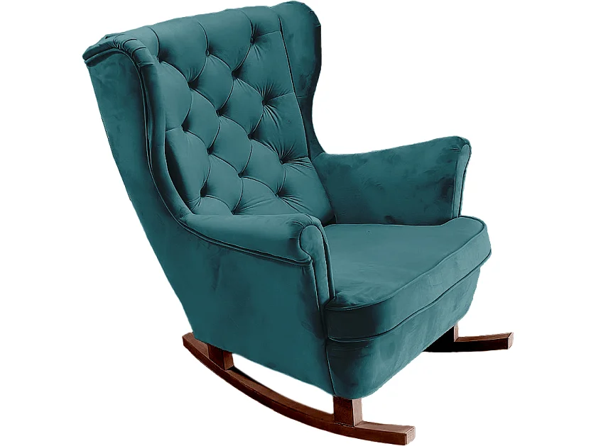 Fauteuil Relax avec accoudoirs et siège rembourré, fauteuil de salon, 102x81x95cm Marine_29860