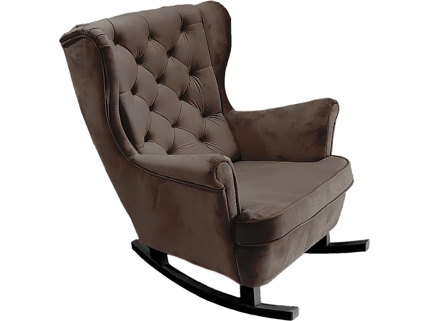 Relaxfauteuil met Gestoffeerde Zitting en Armleuningen, TV Fauteuil 102x81x95cm Bruin_29844