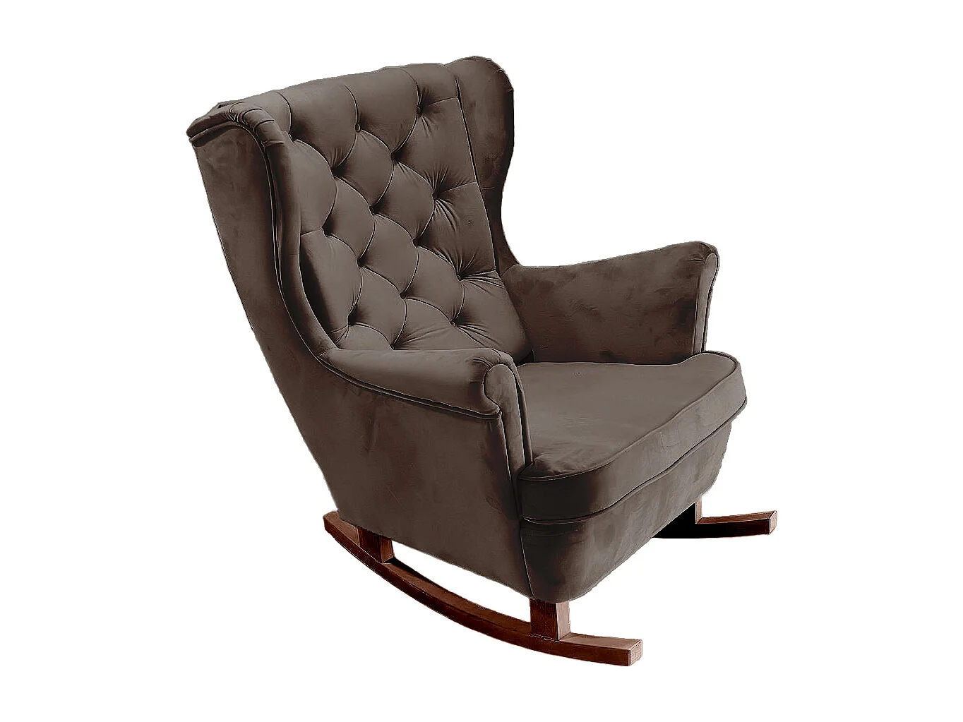 Relaxfauteuil met Gestoffeerde Zitting en Armleuningen, TV Fauteuil 102x81x95cm Bruin_29844