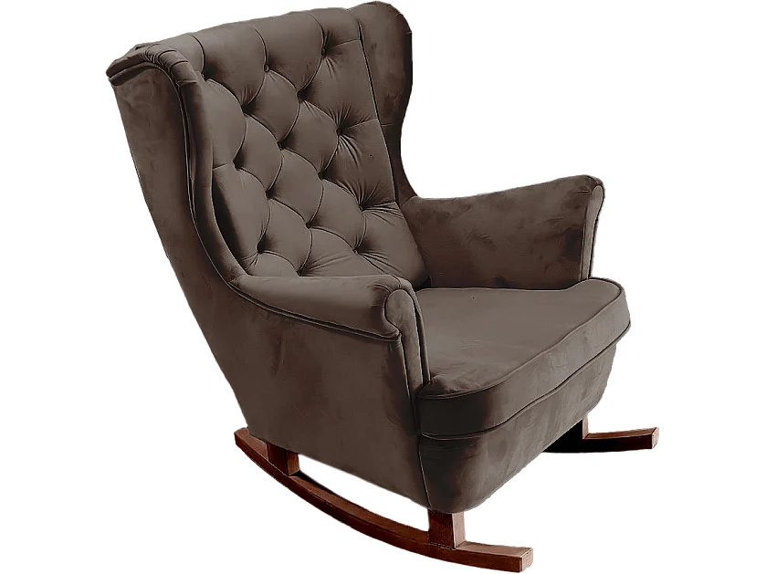 Relaxfauteuil met Gestoffeerde Zitting en Armleuningen, TV Fauteuil 102x81x95cm Bruin_29844