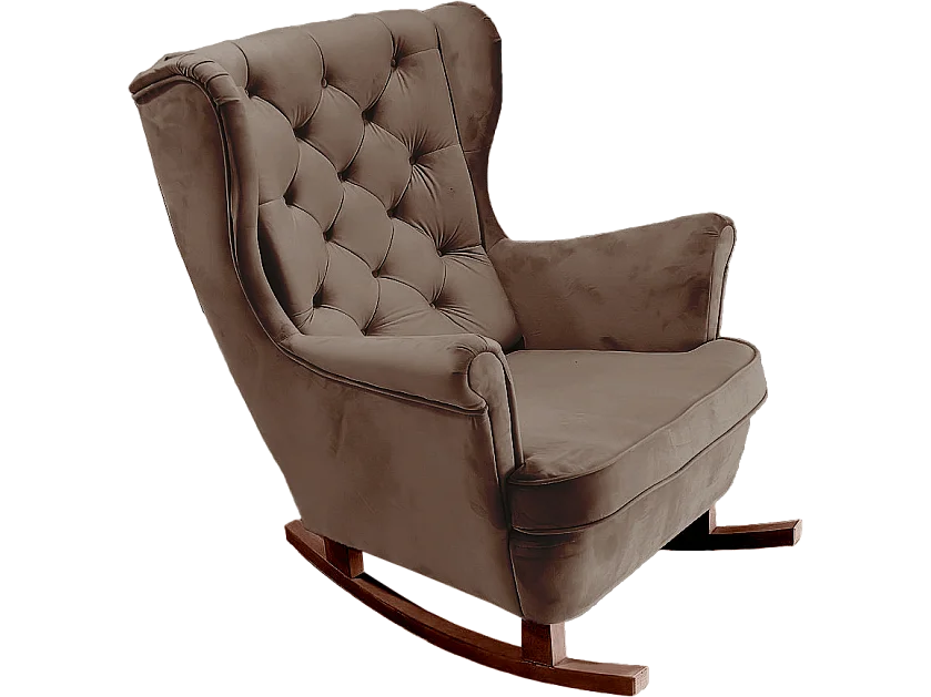 Relaxfauteuil met Gestoffeerde Zitting en Armleuningen, TV Fauteuil 102x81x95cm Bruin_29814